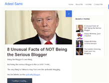 Tablet Screenshot of adeelsami.com